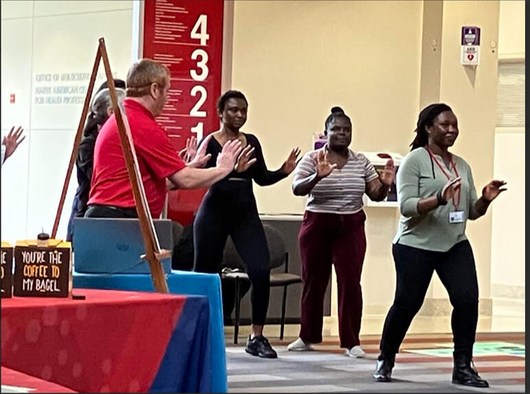 Teaching Tai Chi at the Injury Prevention Symposium
